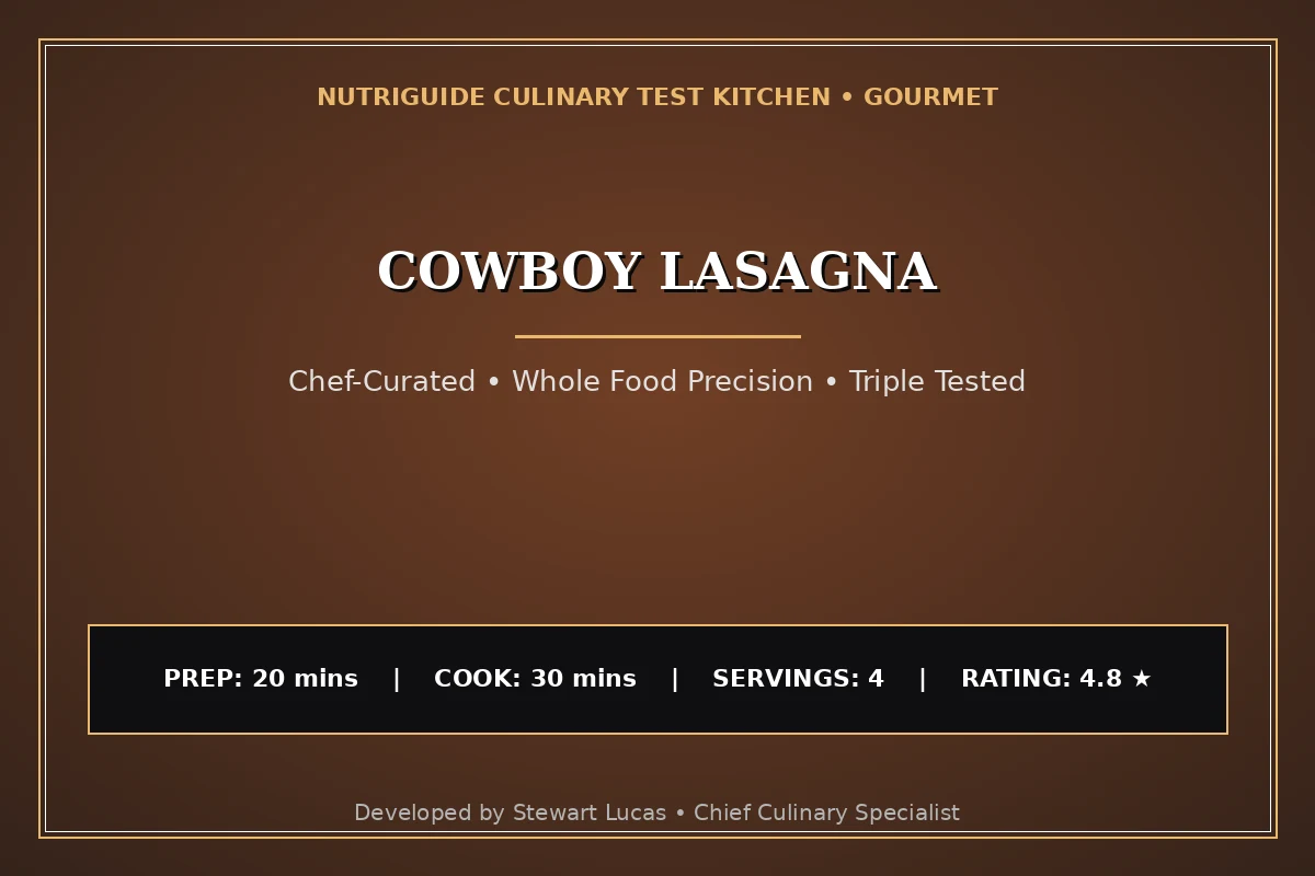 Cowboy Lasagna