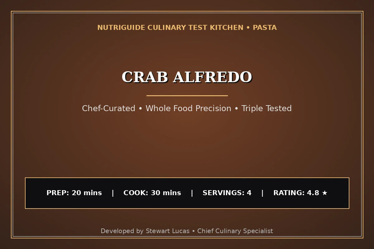 Crab Alfredo
