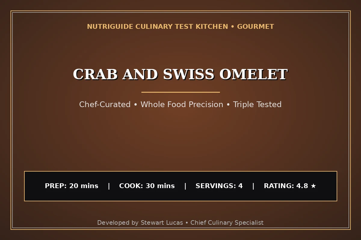 Crab And Swiss Omelet