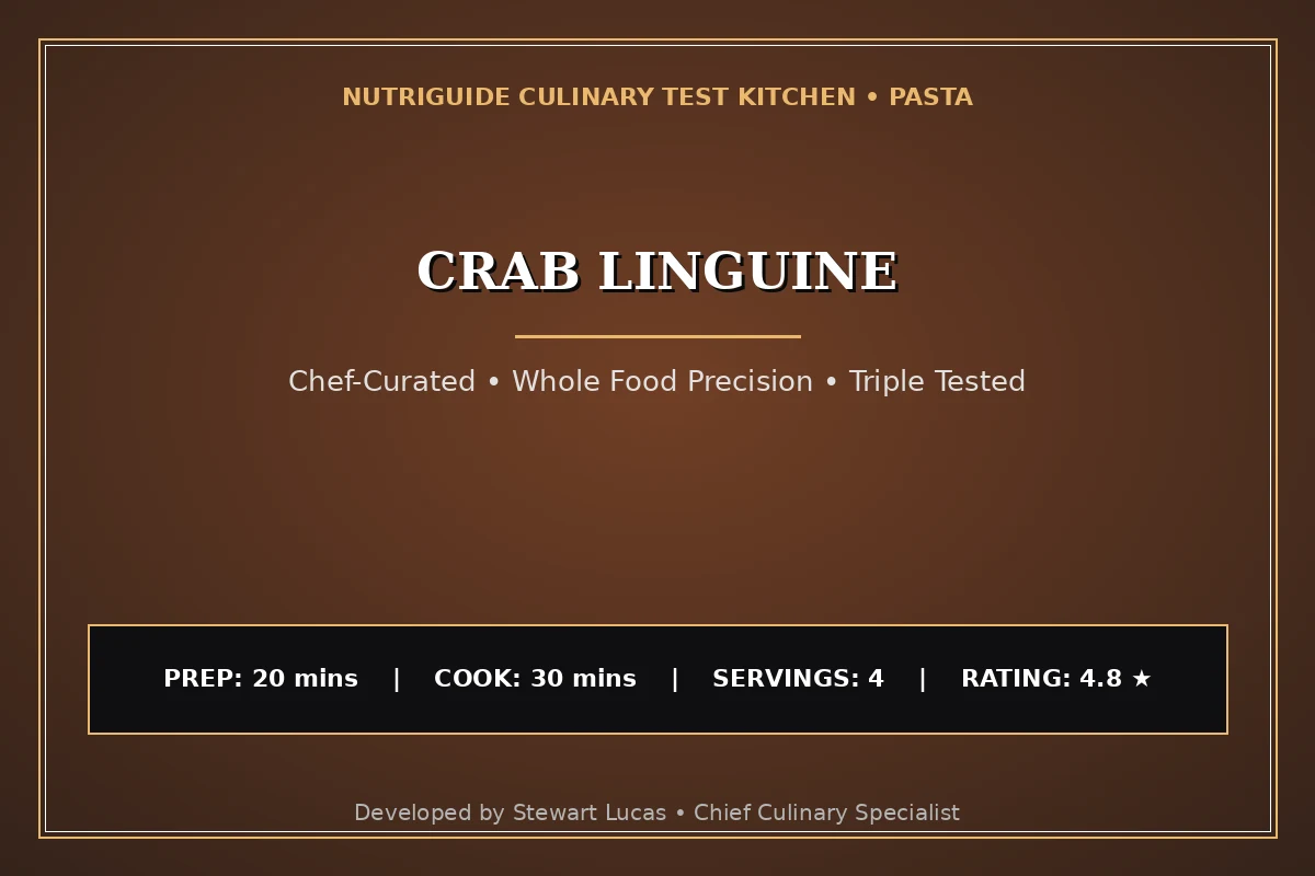 Crab Linguine