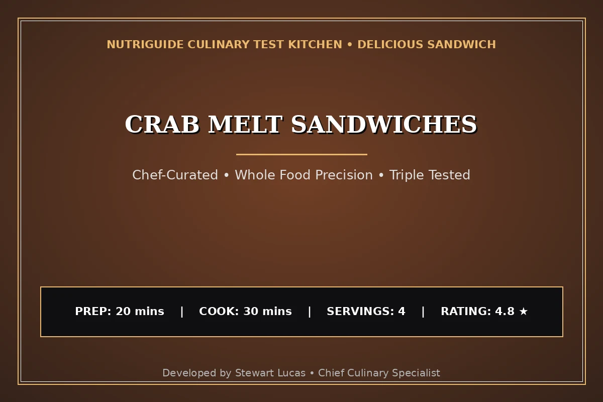 Crab Melt Sandwiches