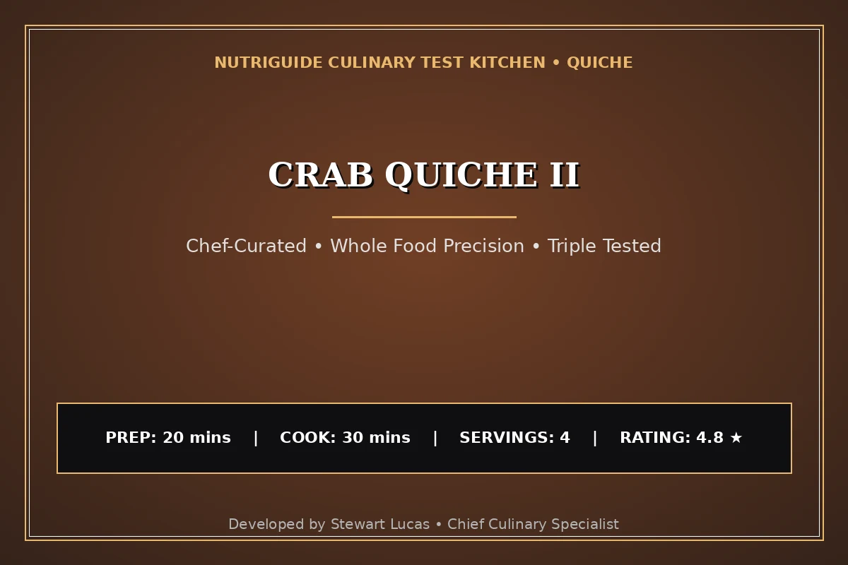 Crab Quiche Ii