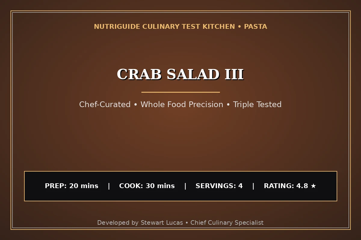 Crab Salad Iii