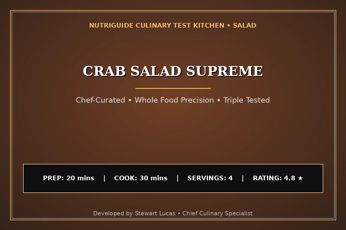 Crab Salad Supreme