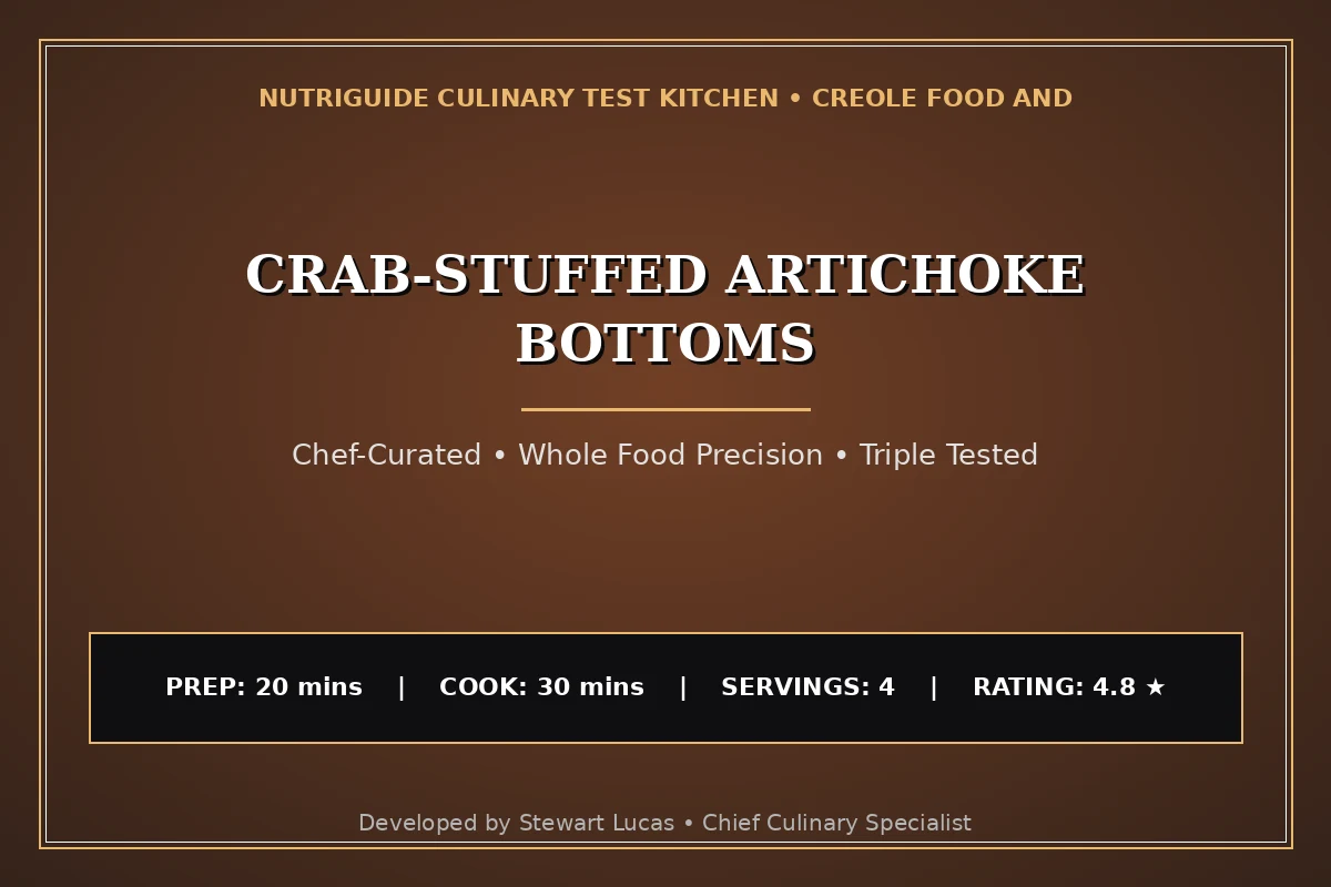 Crab-Stuffed Artichoke Bottoms