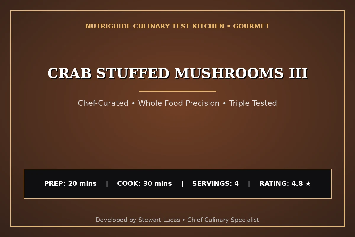 Crab Stuffed Mushrooms Iii