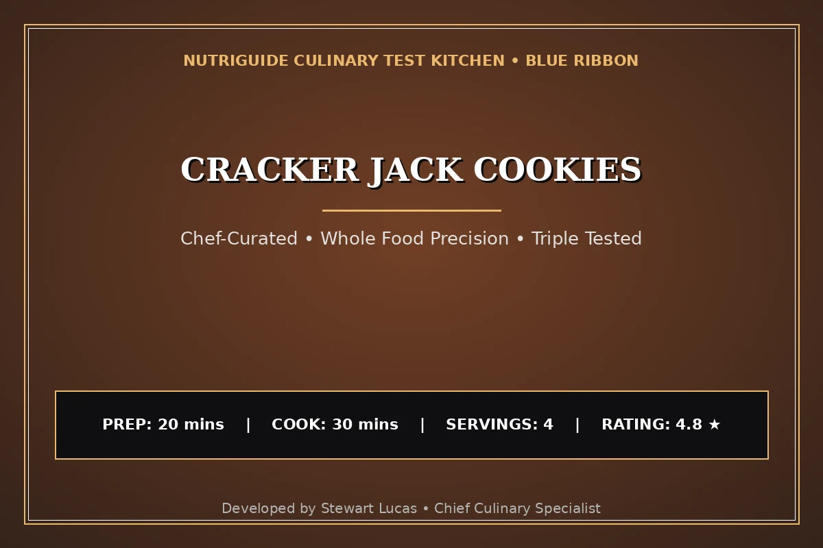 Cracker Jack Cookies