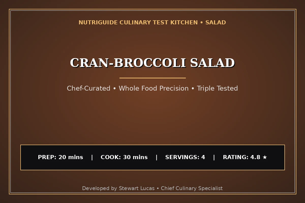 Cran-Broccoli Salad