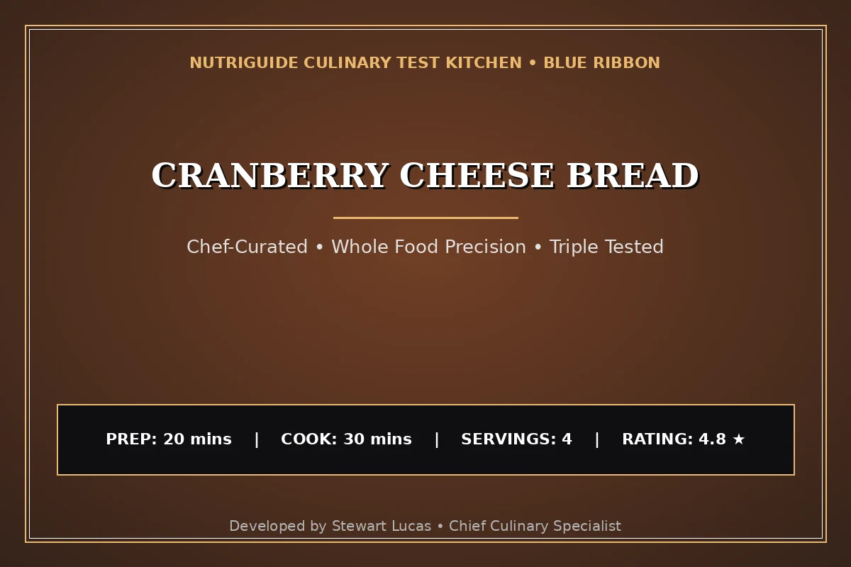 Cranberry Cheese Bread
