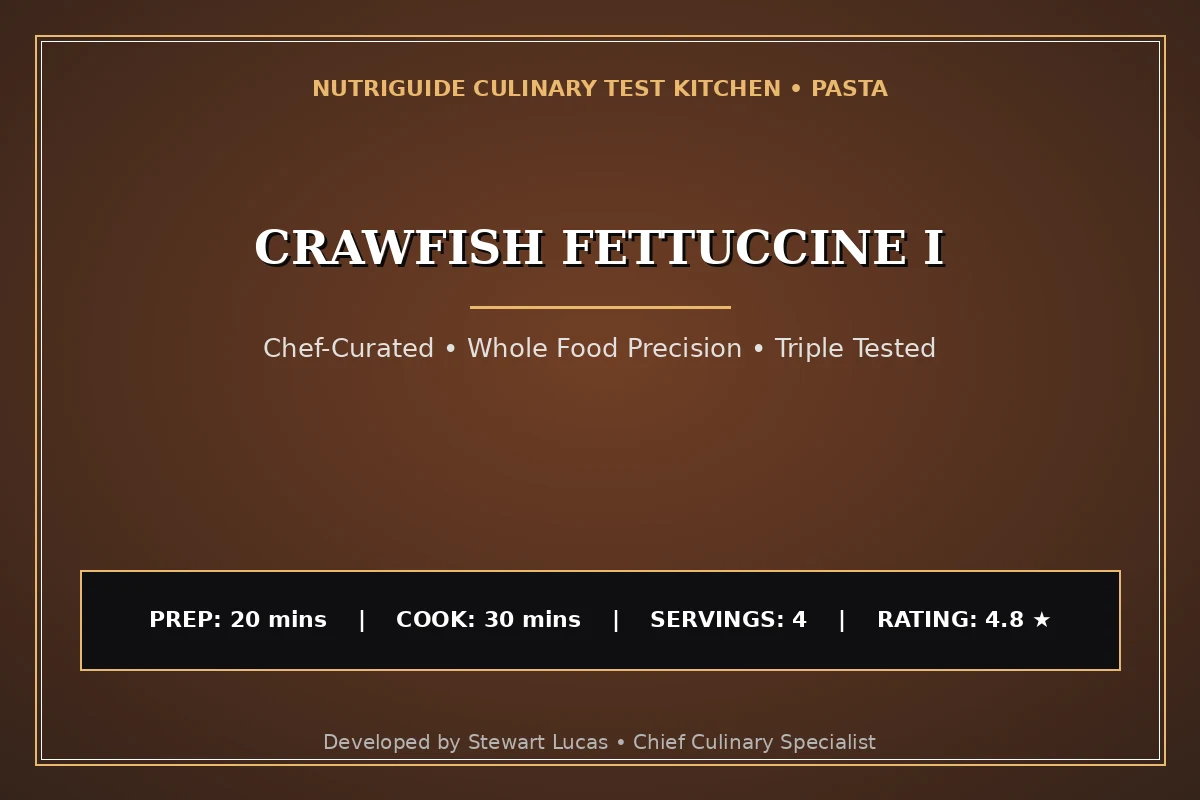 Crawfish Fettuccine I