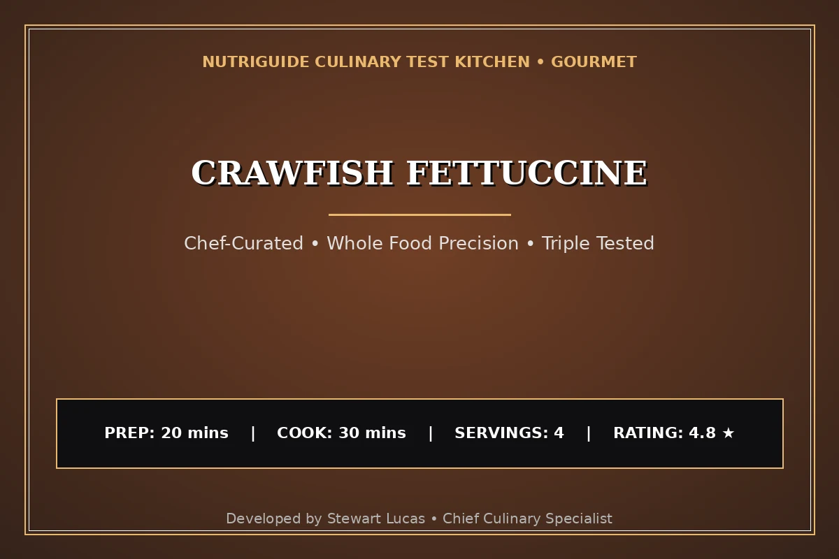 Crawfish Fettuccine