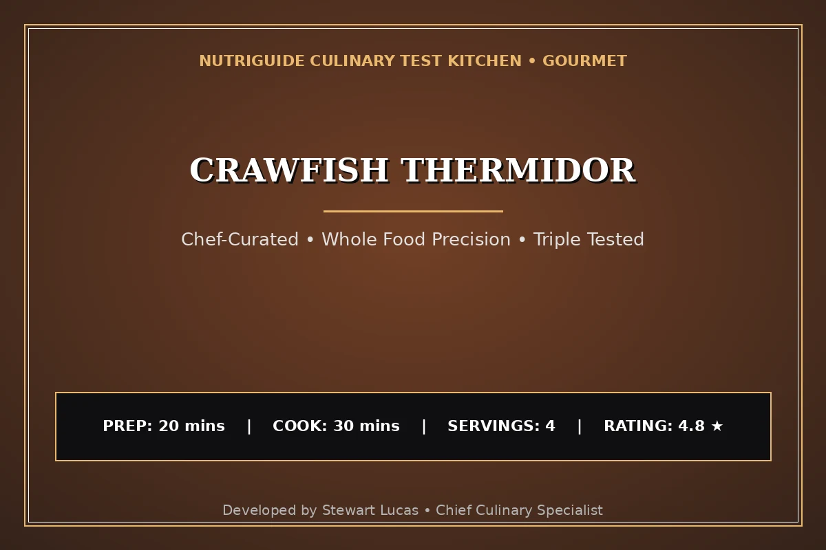 Crawfish Thermidor
