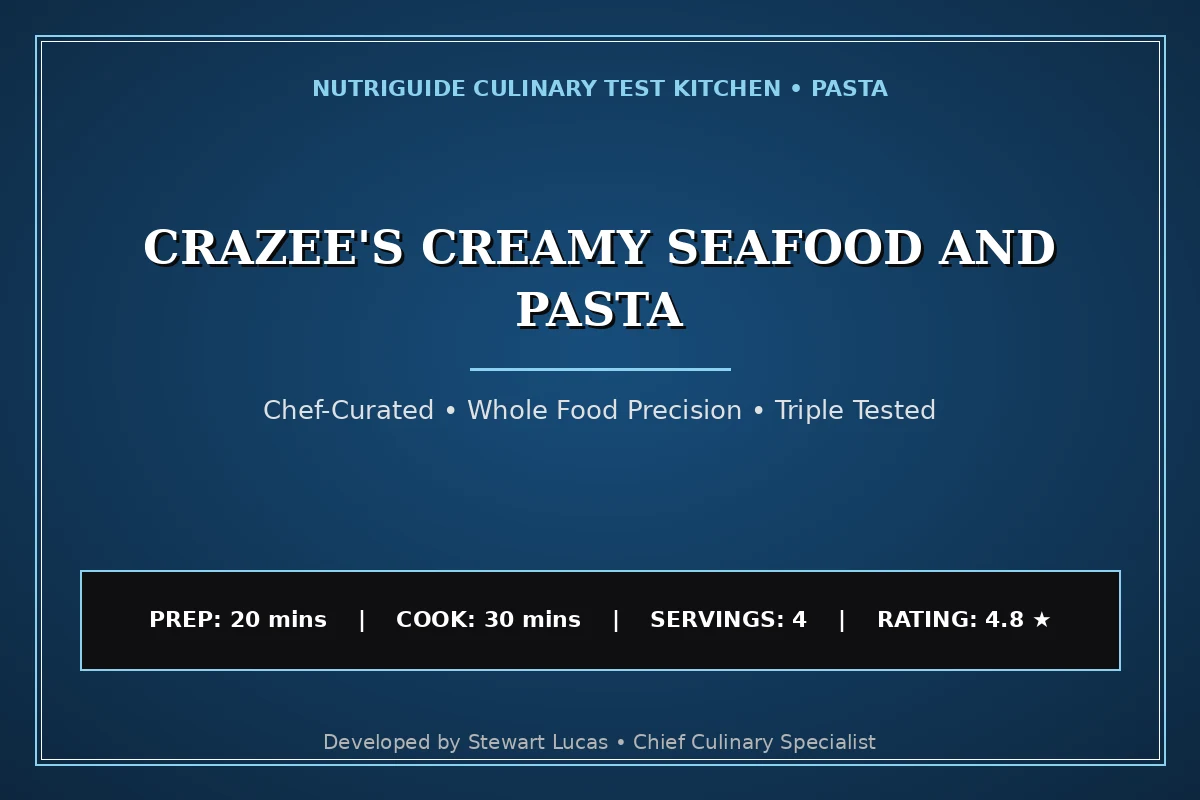 Crazee'S Creamy Seafood And Pasta