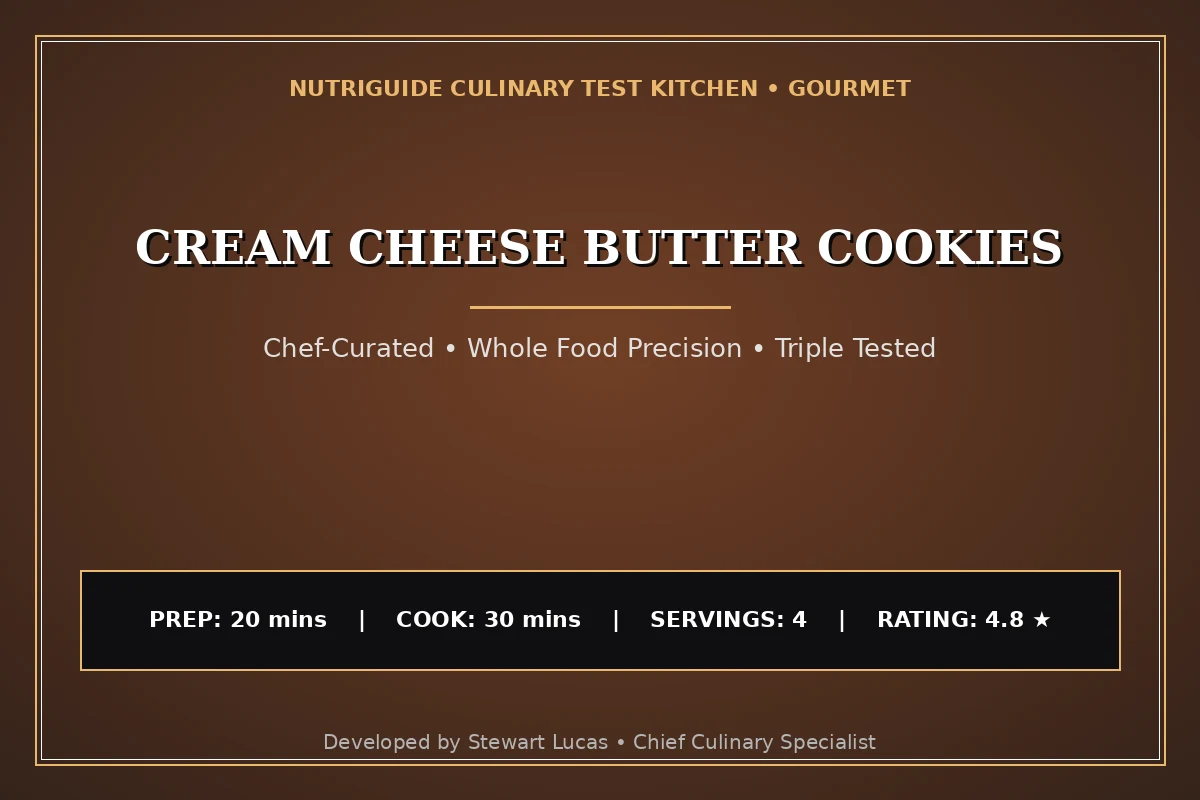 Cream Cheese Butter Cookies