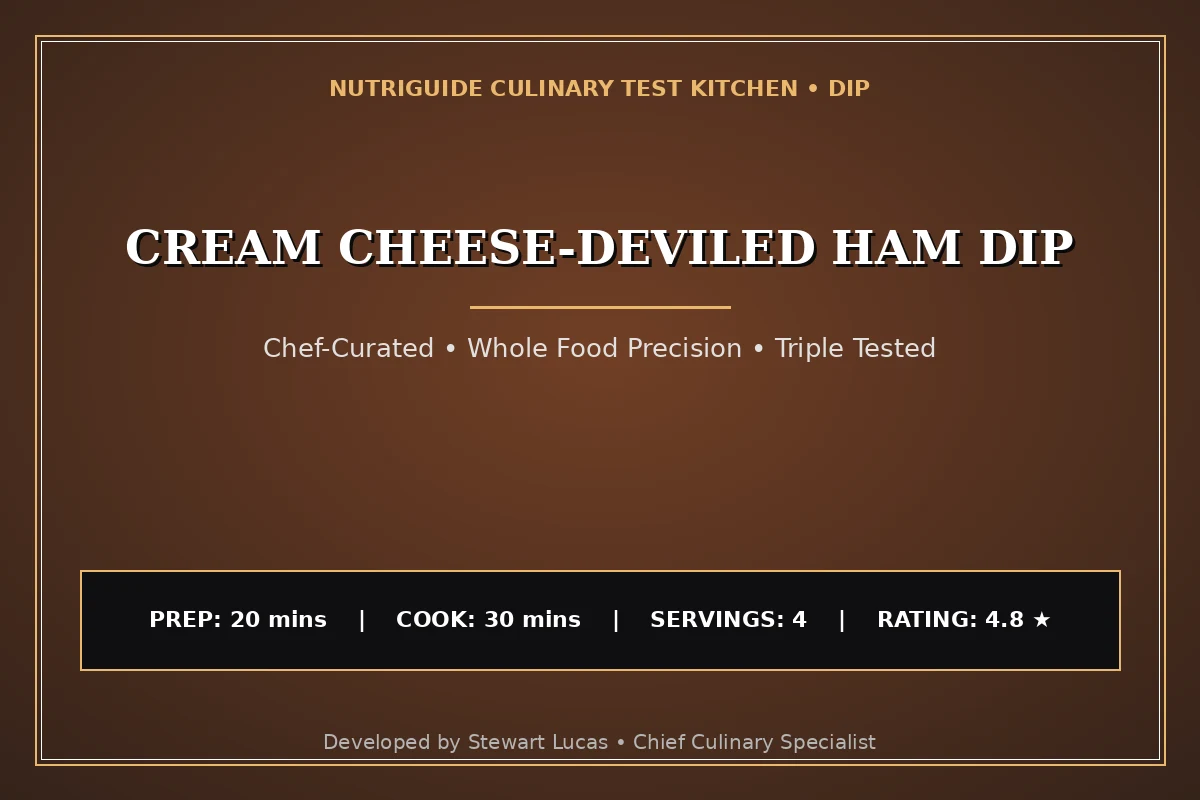 Cream Cheese-Deviled Ham Dip