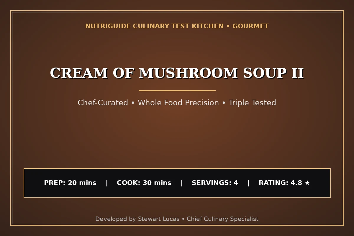 Cream Of Mushroom Soup Ii