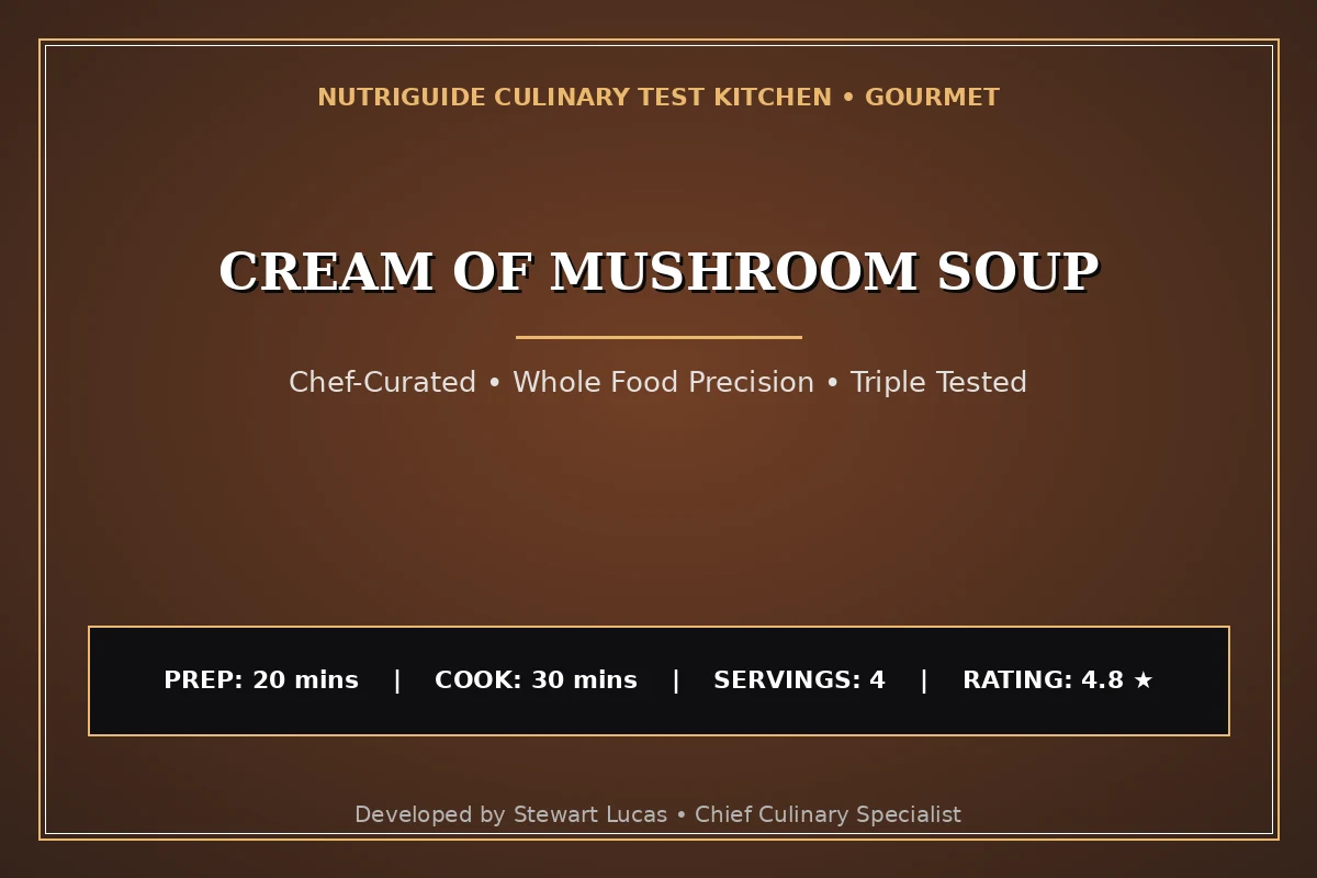 Cream Of Mushroom Soup