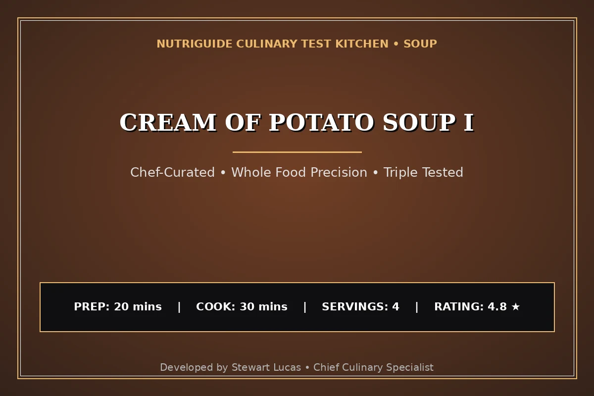 Cream Of Potato Soup I
