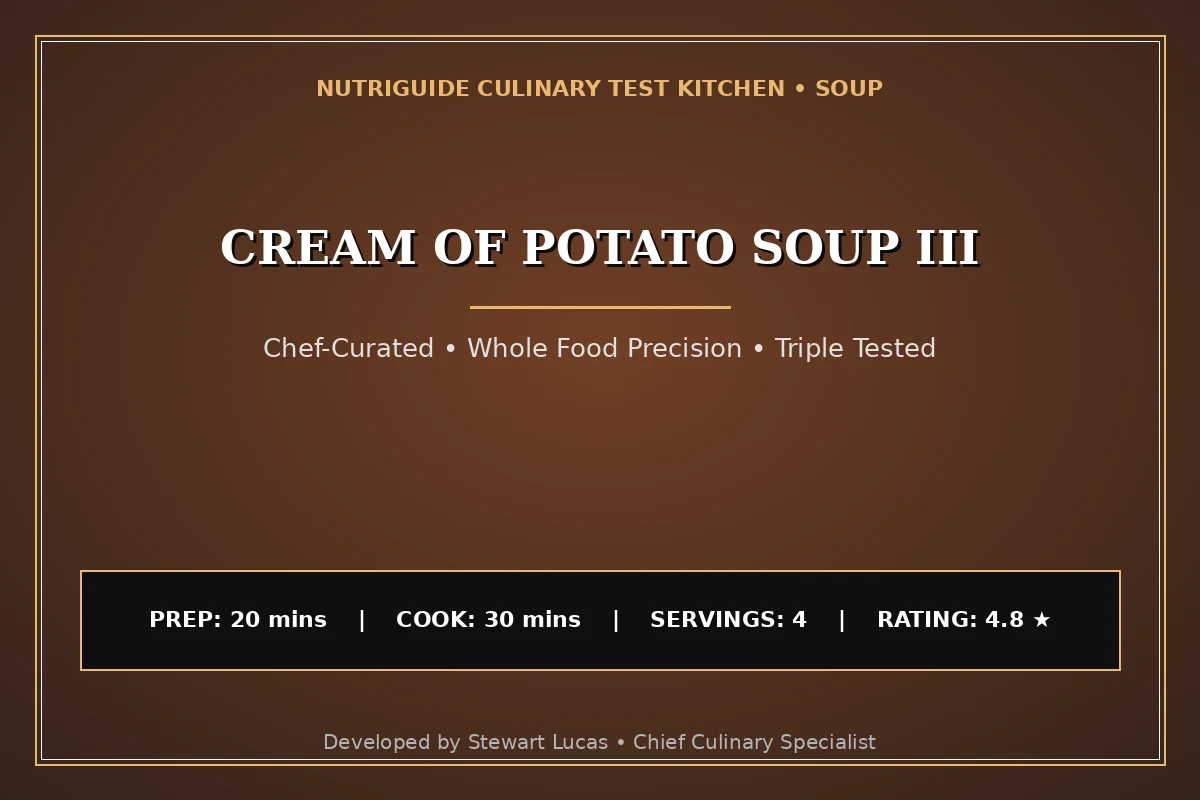 Cream Of Potato Soup Iii