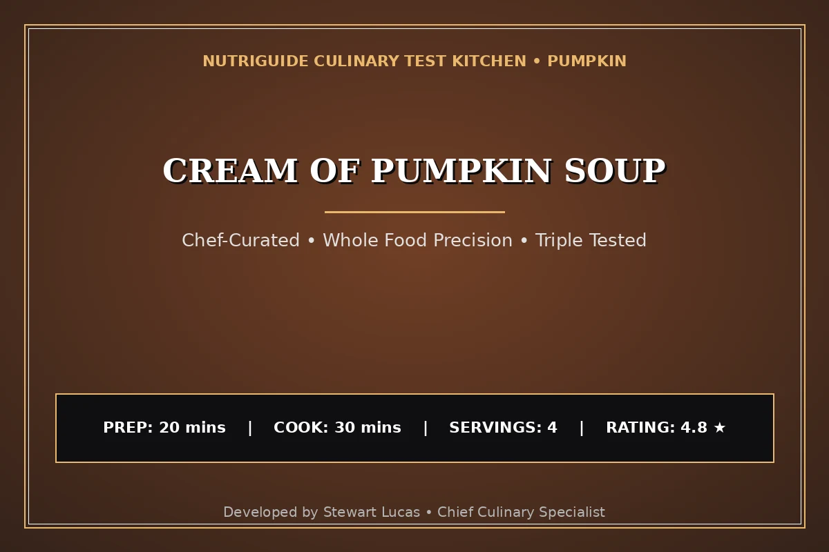 Cream Of Pumpkin Soup