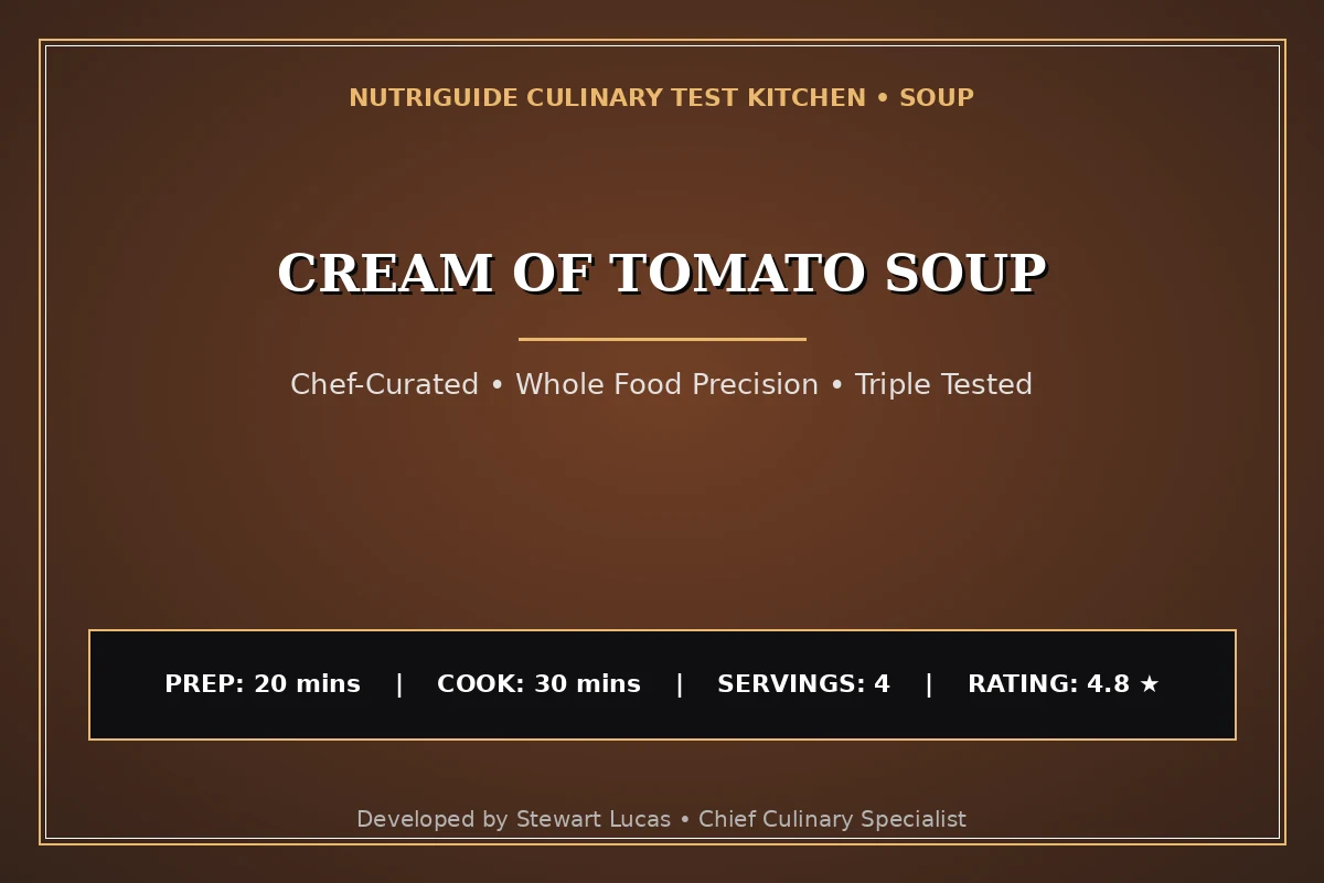 Cream Of Tomato Soup