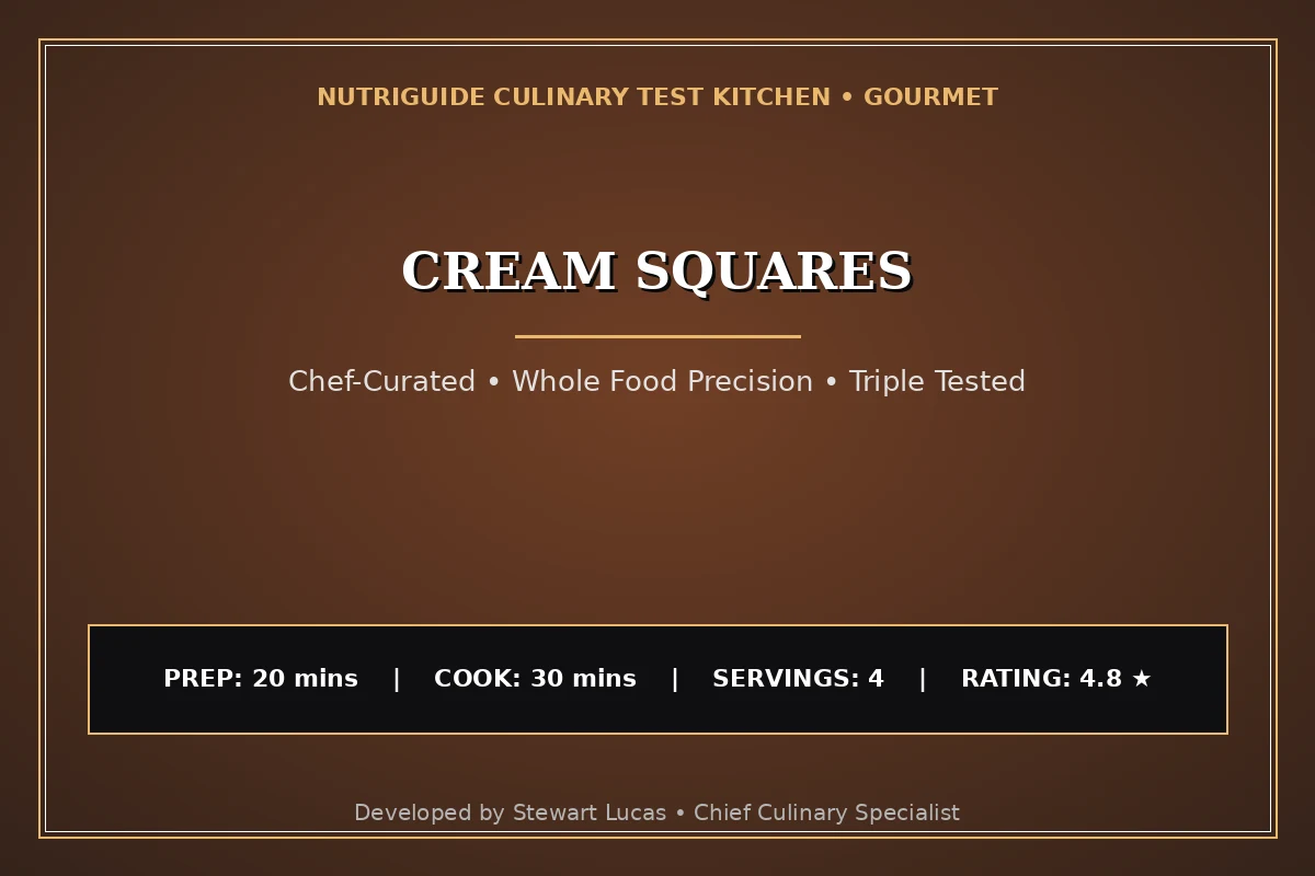 Cream Squares
