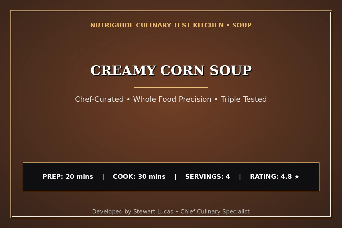 Creamy Corn Soup