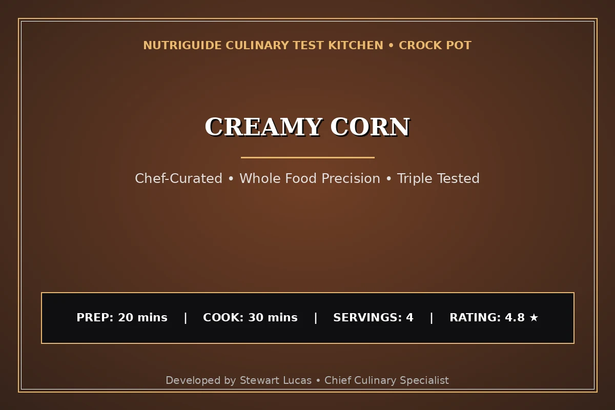 Creamy Corn