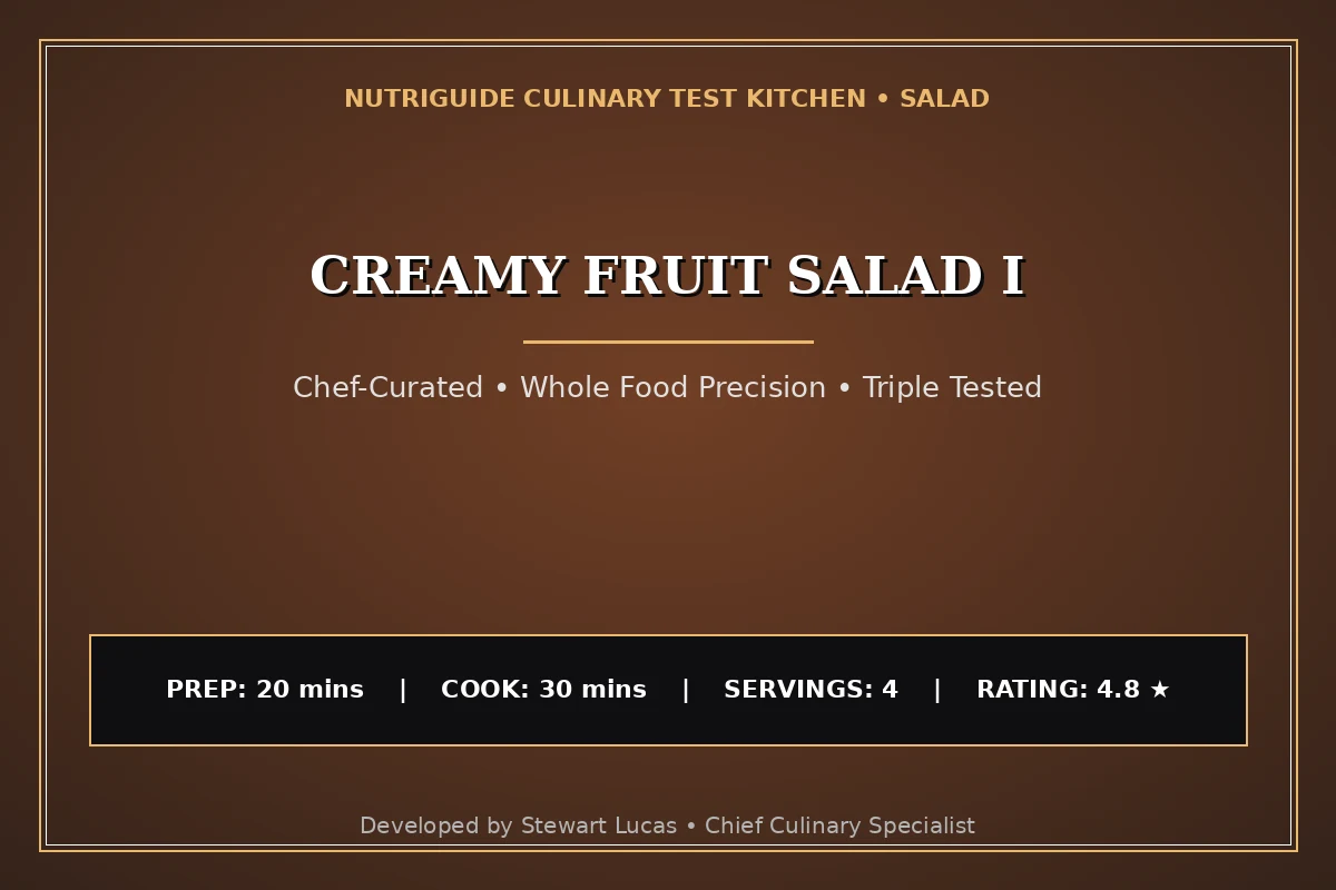Creamy Fruit Salad I
