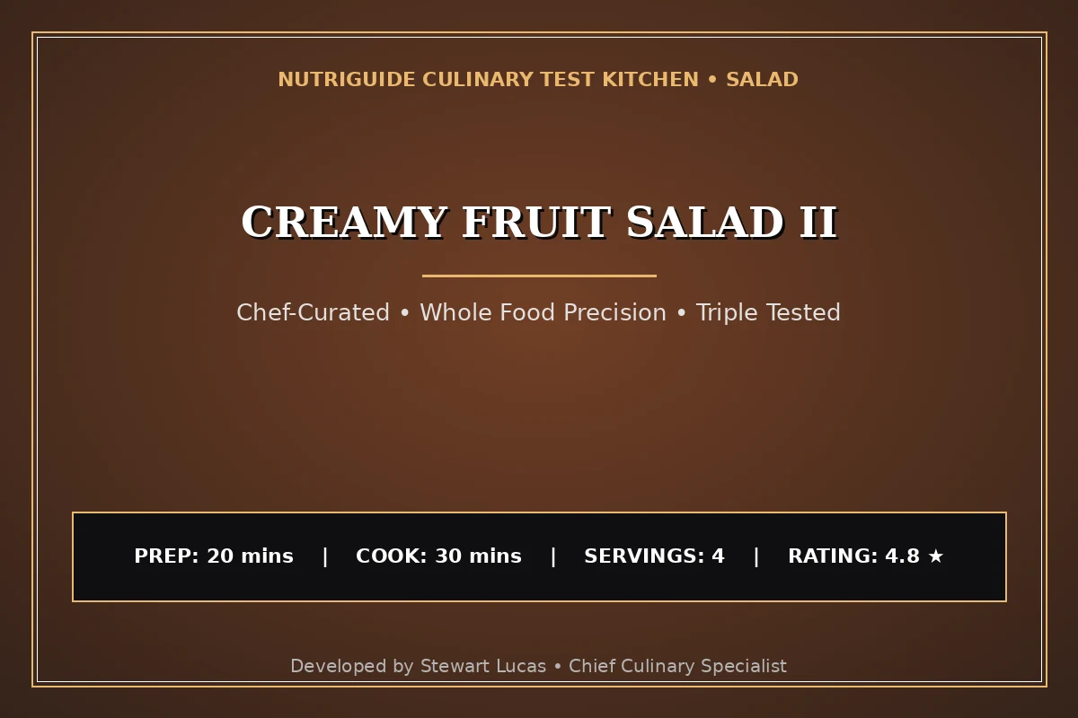 Creamy Fruit Salad Ii