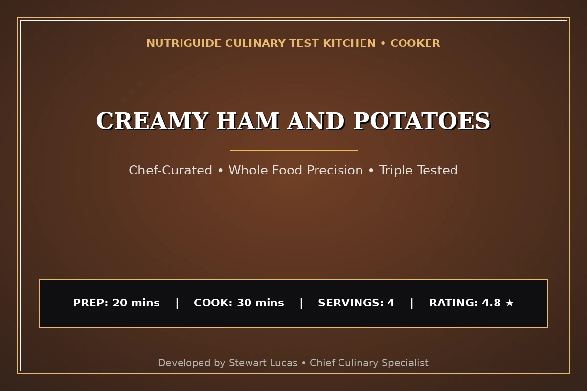 Creamy Ham And Potatoes
