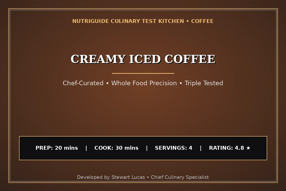 Creamy Iced Coffee