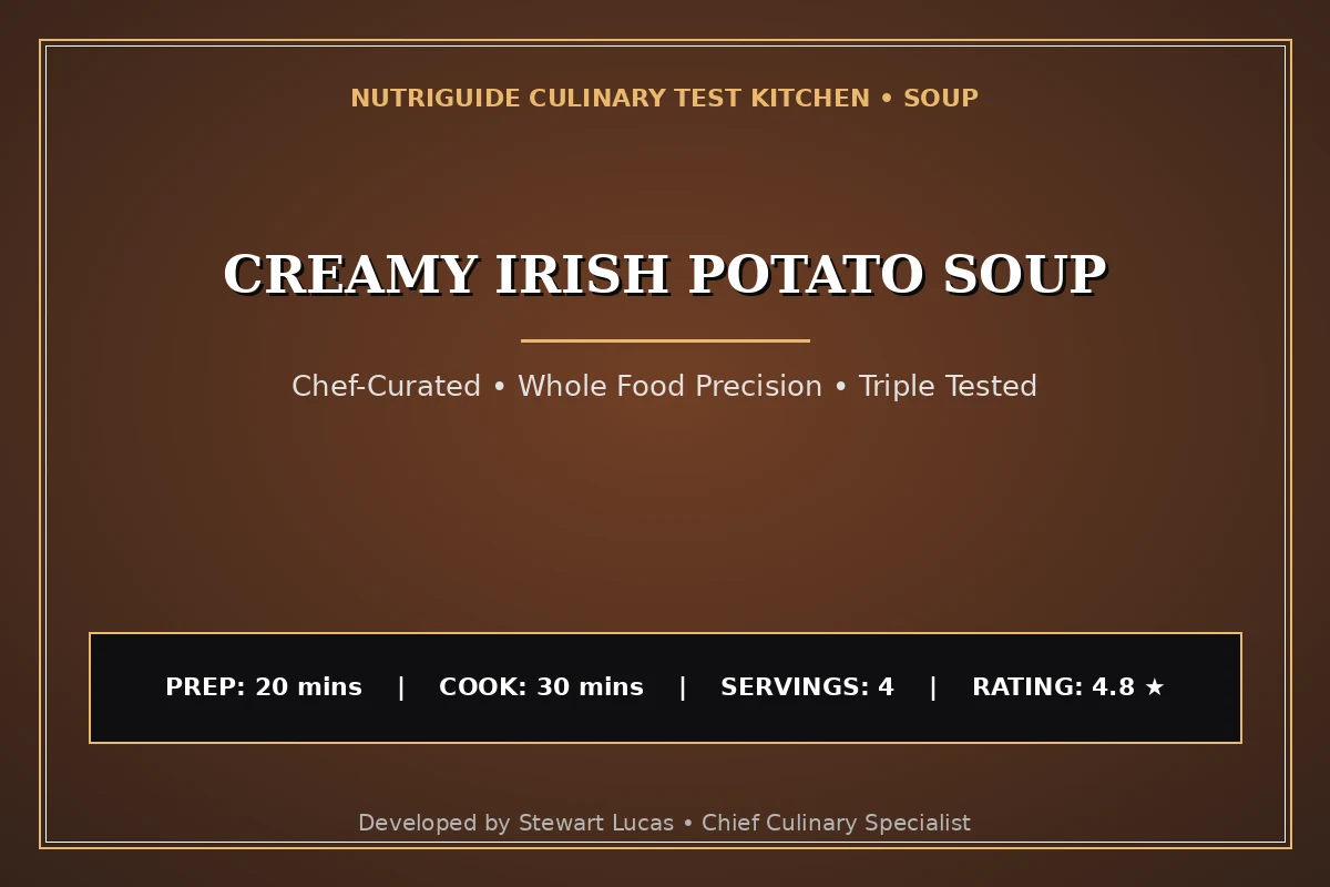 Creamy Irish Potato Soup