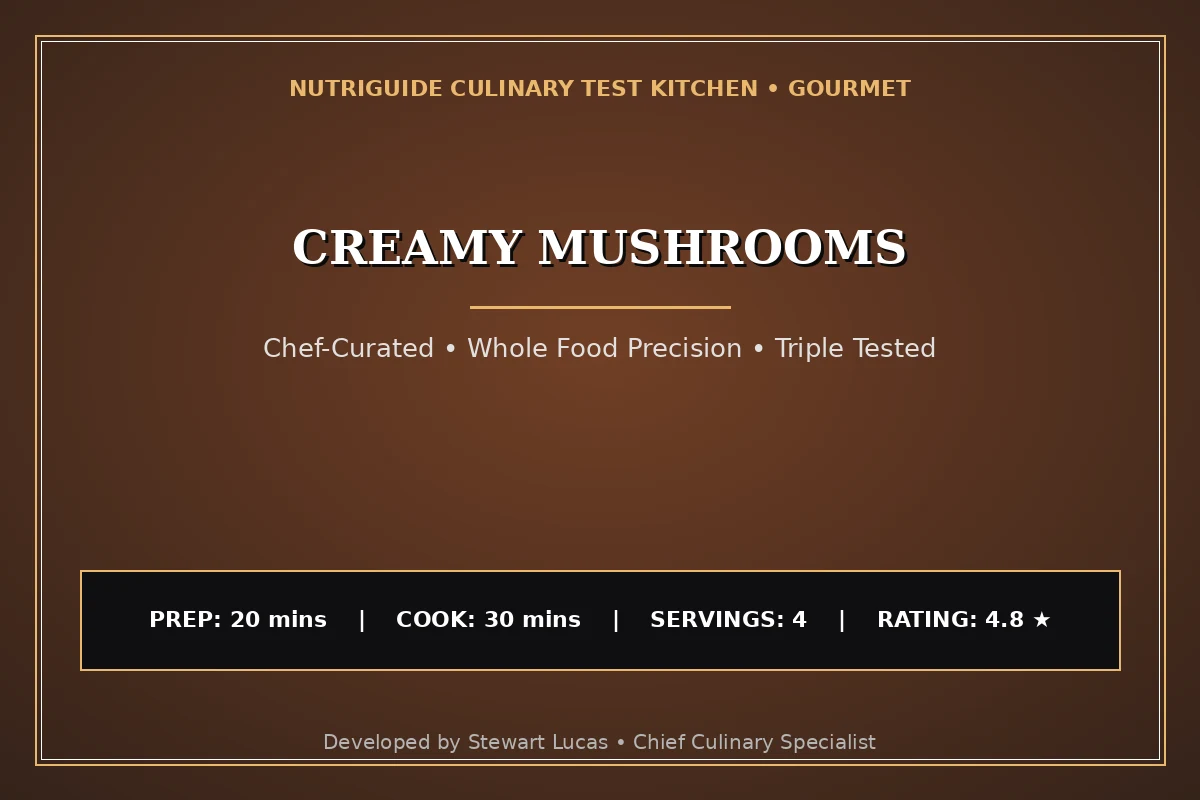 Creamy Mushrooms