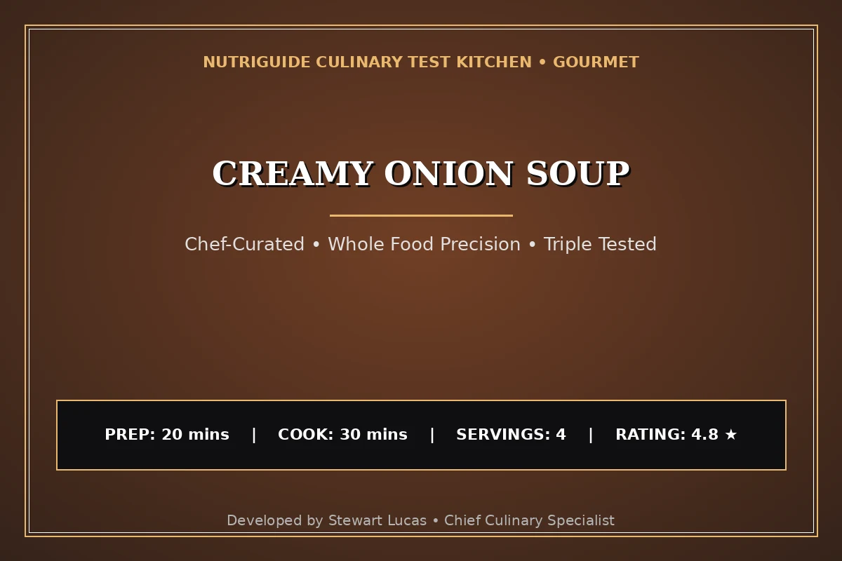 Creamy Onion Soup