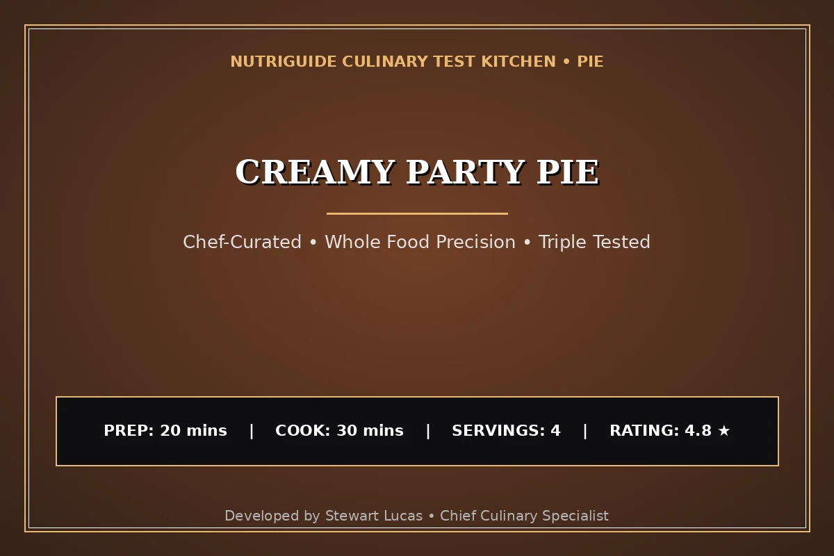 Creamy Party Pie