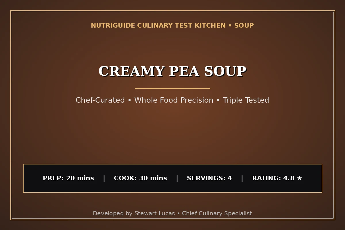 Creamy Pea Soup