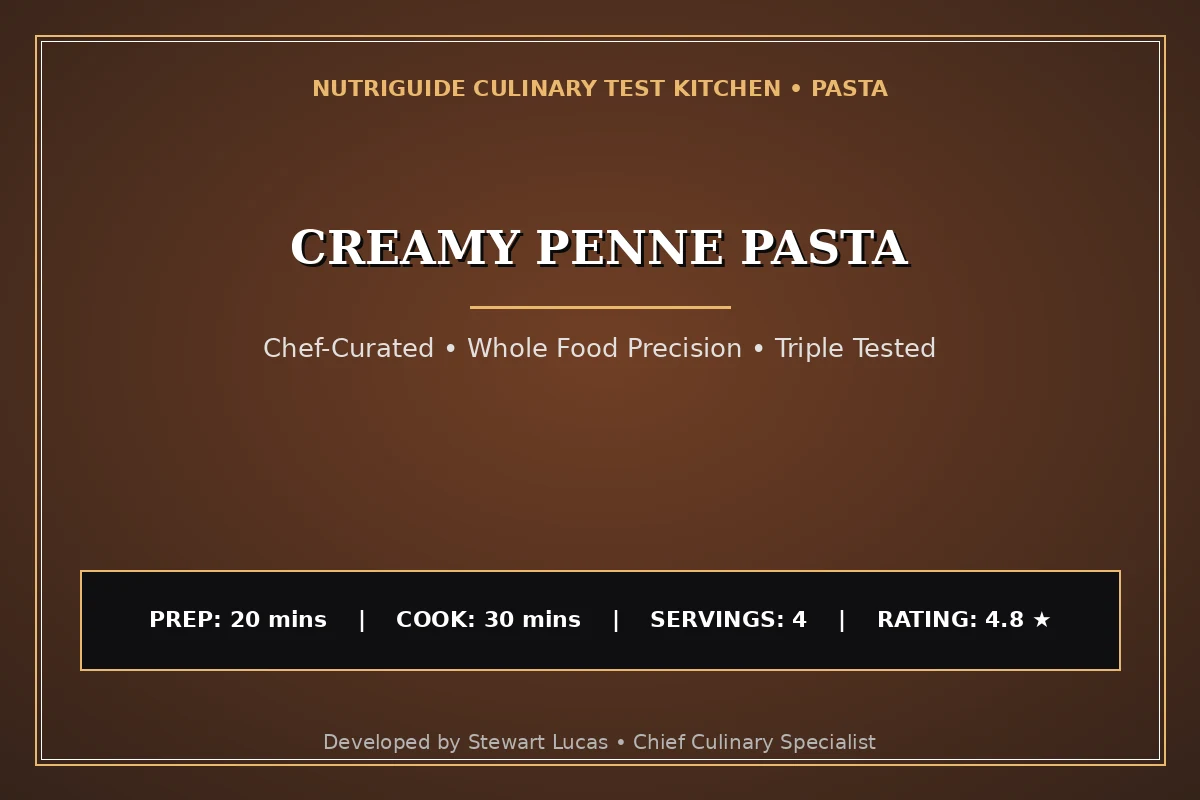 Creamy Penne Pasta