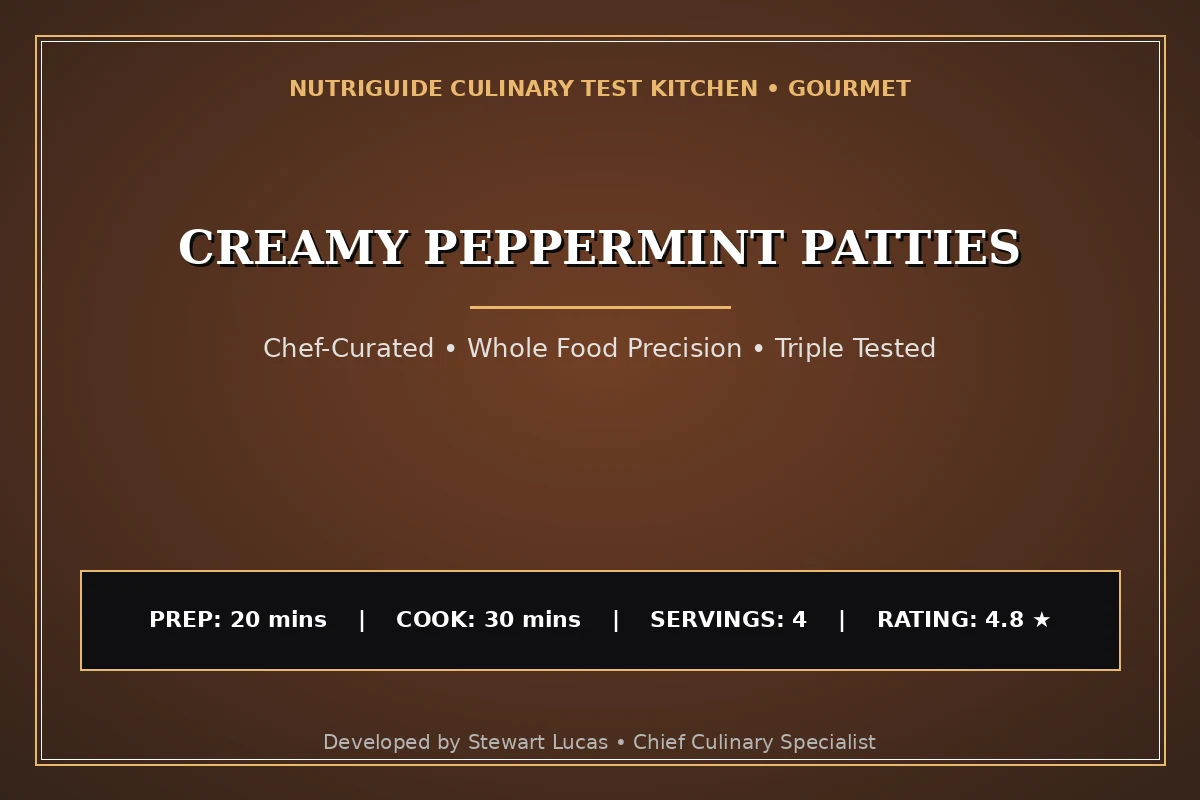 Creamy Peppermint Patties