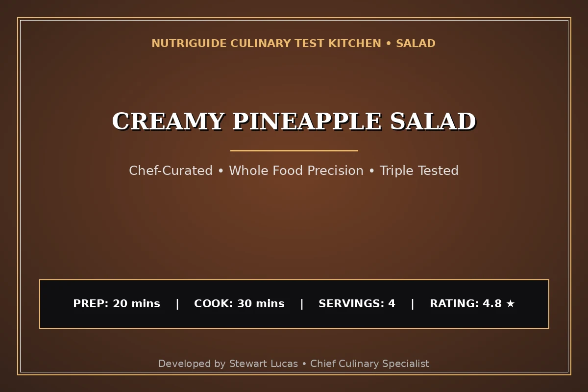 Creamy Pineapple Salad