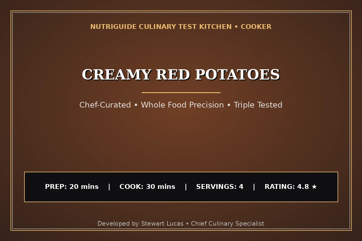 Creamy Red Potatoes