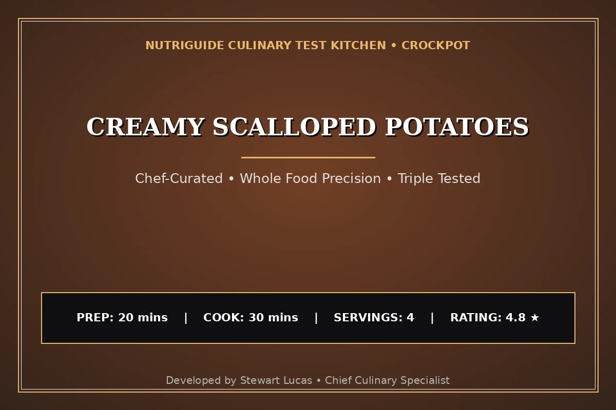 Creamy Scalloped Potatoes