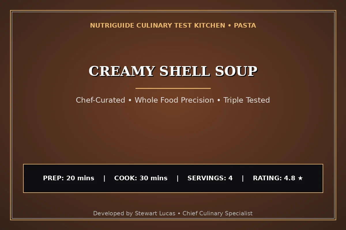 Creamy Shell Soup