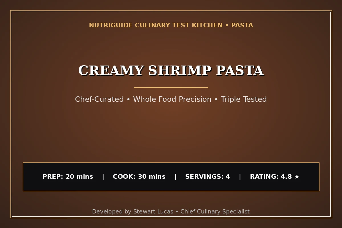 Creamy Shrimp Pasta