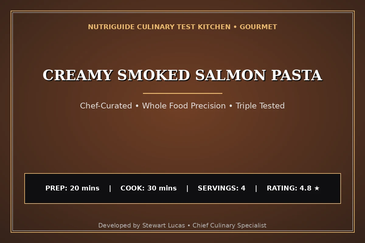 Creamy Smoked Salmon Pasta
