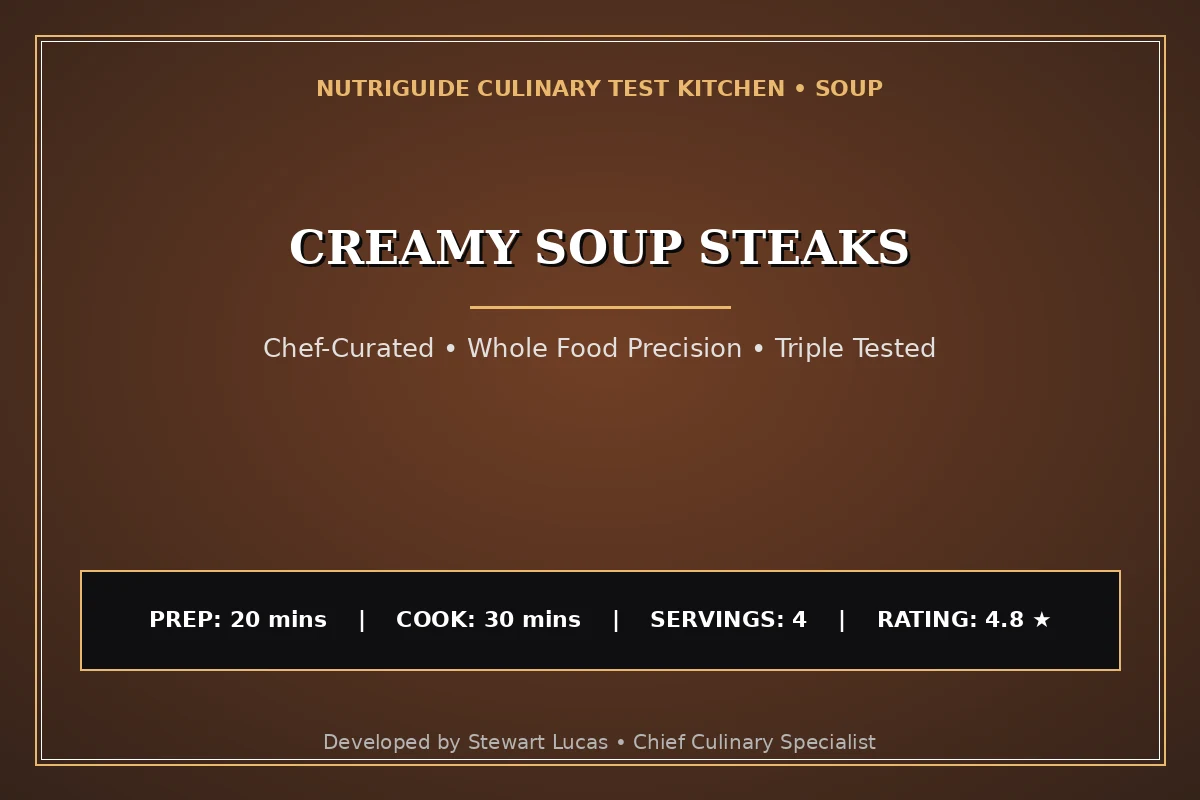 Creamy Soup Steaks