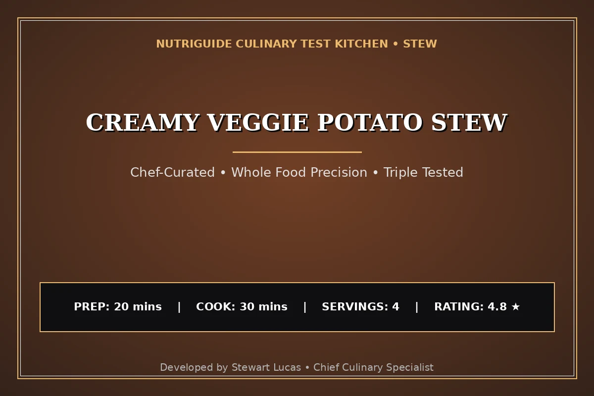 Creamy Veggie Potato Stew