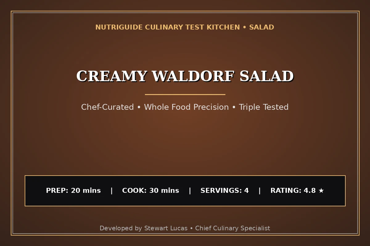 Creamy Waldorf Salad
