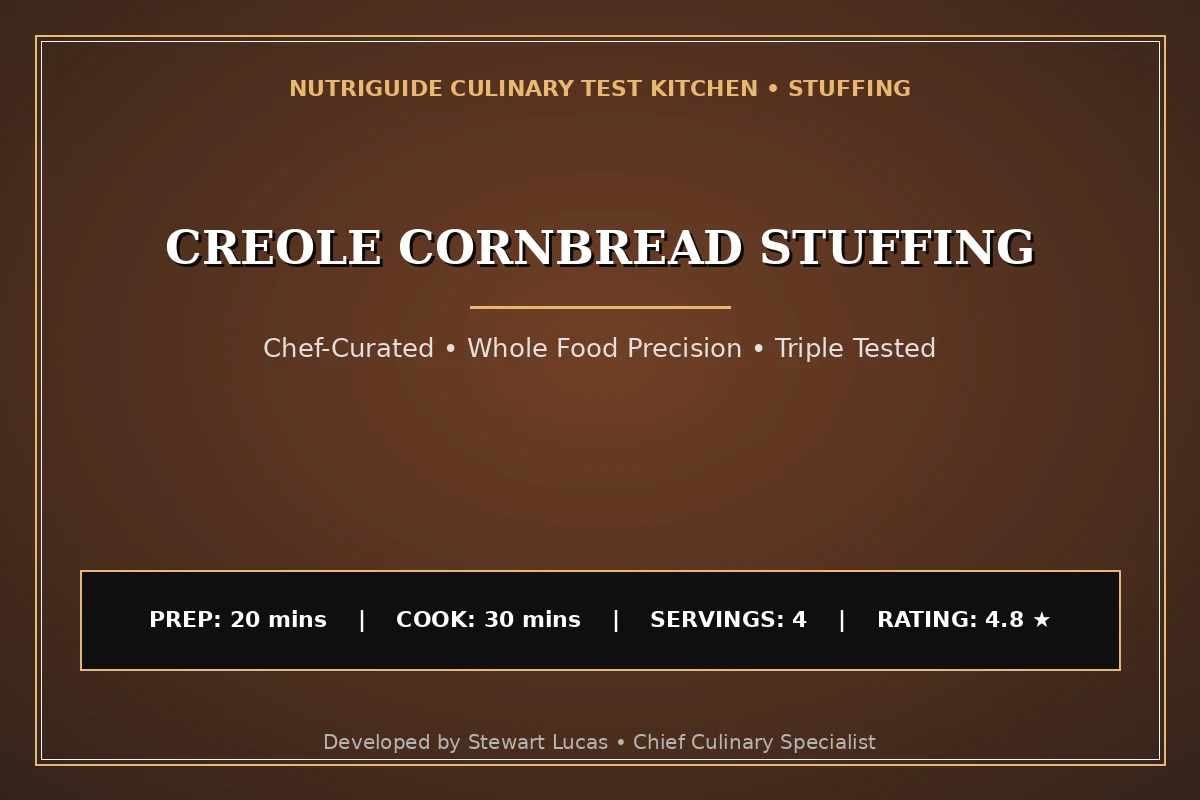 Creole Cornbread Stuffing