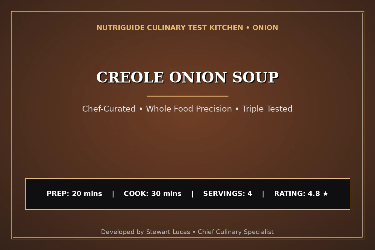 Creole Onion Soup